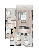 The Seine - Renovated 314 floor plan
